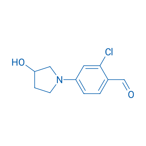 2-Chloro-4-(3-hydroxypyrrolidin-1-yl)benzaldehyde 1g