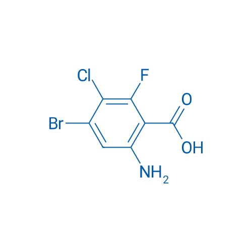 6-Amino-4-bromo-3-chloro-2-fluorobenzoic acid 1g