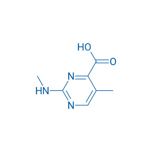 5-Methyl-2-(methylamino)pyrimidine-4-carboxylic acid 1g