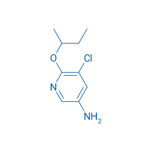 6-(Butan-2-yloxy)-5-chloropyridin-3-amine 1g