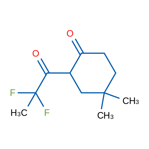 2-(2,2-Difluoropropanoyl)-4,4-dimethylcyclohexan-1-one 1g