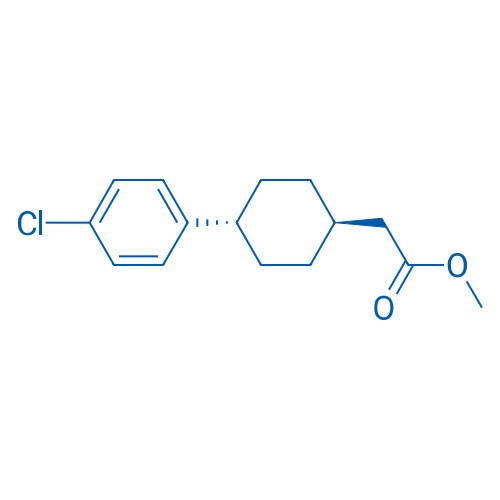Methyl 2-(trans-4-(4-chlorophenyl)cyclohexyl)acetate 100mg