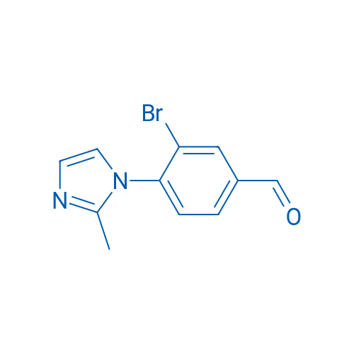 3-Bromo-4-(2-methyl-1H-imidazol-1-yl)benzaldehyde 5g