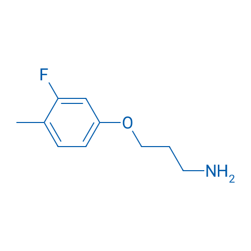 3-(3-Fluoro-4-methylphenoxy)propan-1-amine 1g