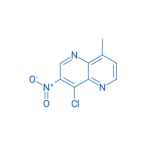 4-Chloro-8-methyl-3-nitro-1,5-naphthyridine 1g