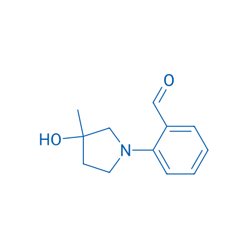 2-(3-Hydroxy-3-methylpyrrolidin-1-yl)benzaldehyde 1g