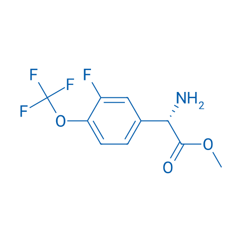 (S)-Methyl 2-amino-2-(3-fluoro-4-(trifluoromethoxy)phenyl)acetate 1g