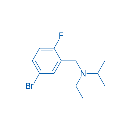 N-(5-Bromo-2-fluorobenzyl)-N-isopropylpropan-2-amine 250mg