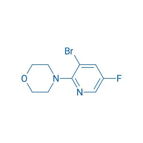 4-(3-bromo-5-fluoropyridin-2-yl)morpholine 250mg