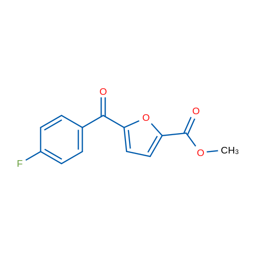 Methyl 5-(4-fluorobenzoyl)furan-2-carboxylate 1g