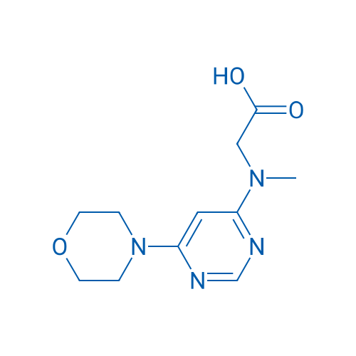 2-(Methyl(6-morpholinopyrimidin-4-yl)amino)acetic acid 1g