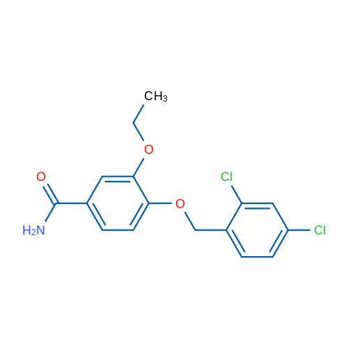4-((2,4-Dichlorobenzyl)oxy)-3-ethoxybenzamide 1g