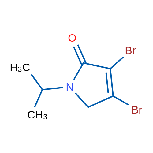 3,4-Dibromo-1-isopropyl-1H-pyrrol-2(5H)-one 1g