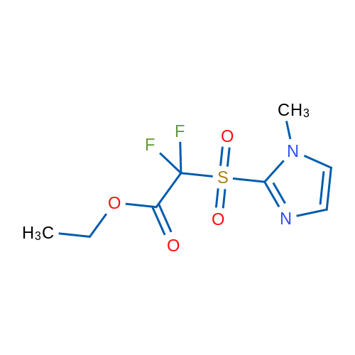 Ethyl 2,2-difluoro-2-((1-methyl-1H-imidazol-2-yl)sulfonyl)acetate 1g