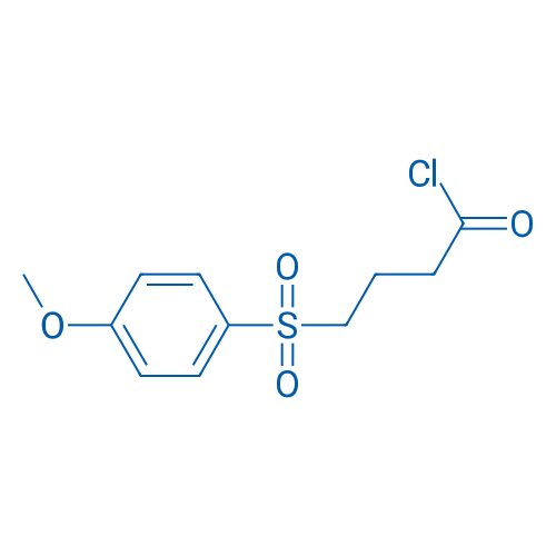 4-((4-Methoxyphenyl)sulfonyl)butanoyl chloride 5g
