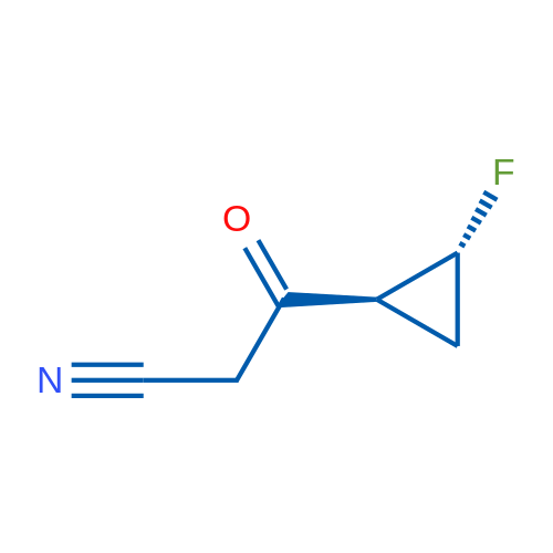 3-(trans-2-Fluorocyclopropyl)-3-oxopropanenitrile 1g