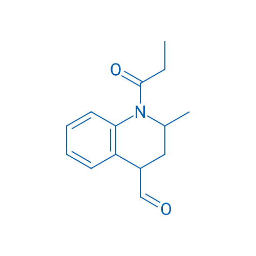 2-Methyl-1-propionyl-1,2,3,4-tetrahydroquinoline-4-carbaldehyde 1g