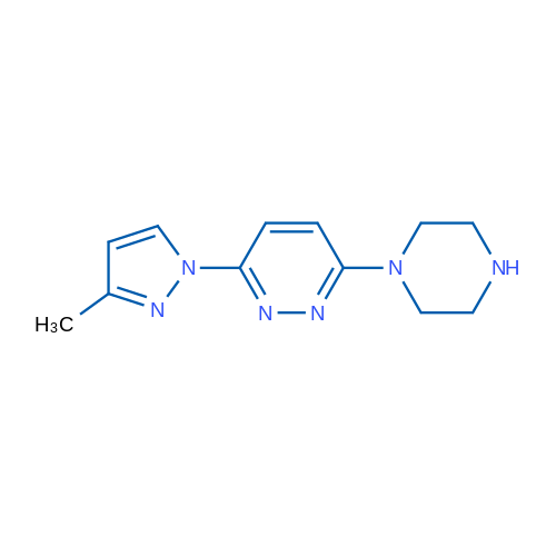 3-(3-Methyl-1H-pyrazol-1-yl)-6-(piperazin-1-yl)pyridazine 1g