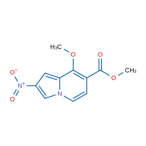 Methyl 8-methoxy-2-nitroindolizine-7-carboxylate 1g