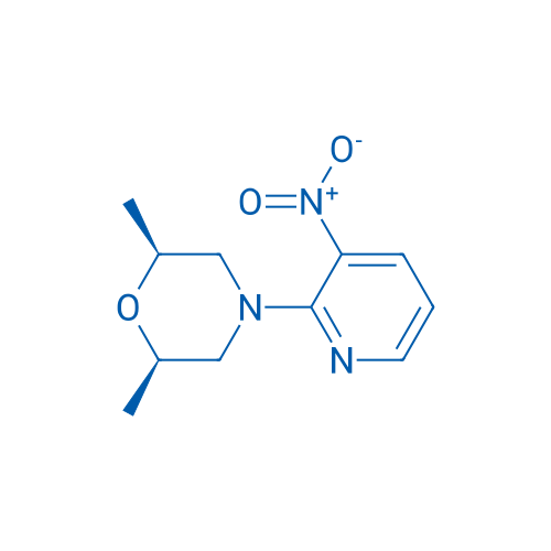 (2R,6S)-2,6-Dimethyl-4-(3-nitropyridin-2-yl)morpholine 1g
