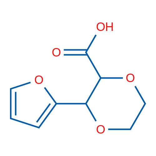 3-(Furan-2-yl)-1,4-dioxane-2-carboxylic acid 1g