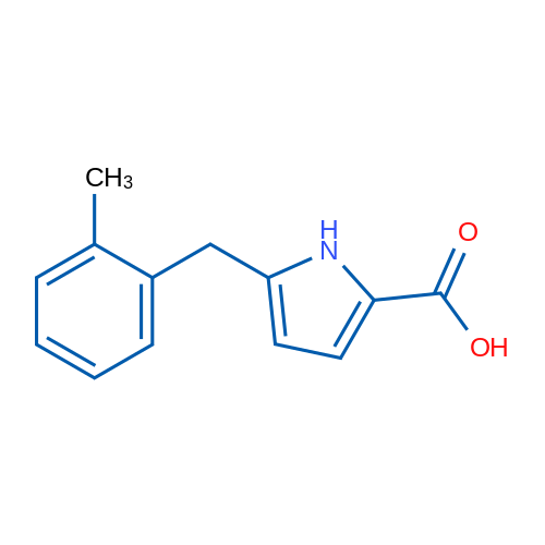 5-(2-Methylbenzyl)-1H-pyrrole-2-carboxylic acid 1g