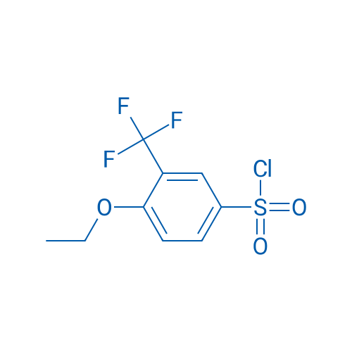 4-Ethoxy-3-(trifluoromethyl)benzenesulfonyl chloride 1g