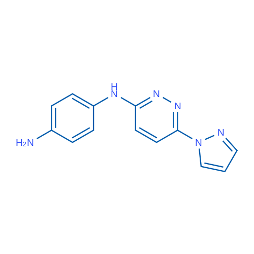 N1-(6-(1H-Pyrazol-1-yl)pyridazin-3-yl)benzene-1,4-diamine 1g
