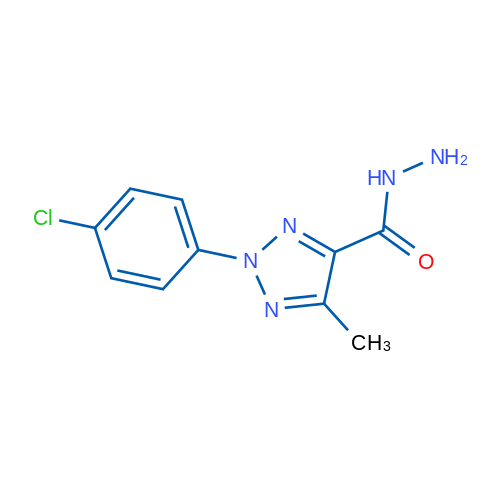 2-(4-Chlorophenyl)-5-methyl-2H-1,2,3-triazole-4-carbohydrazide 1g