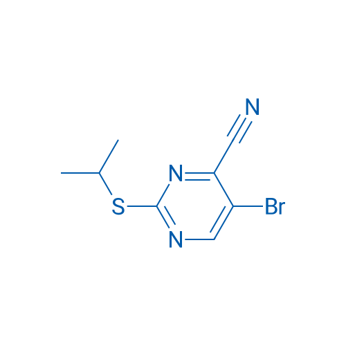 5-Bromo-2-(isopropylthio)pyrimidine-4-carbonitrile 1g