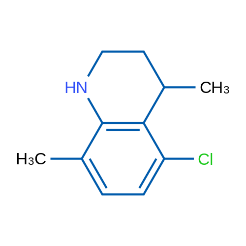5-Chloro-4,8-dimethyl-1,2,3,4-tetrahydroquinoline 1g