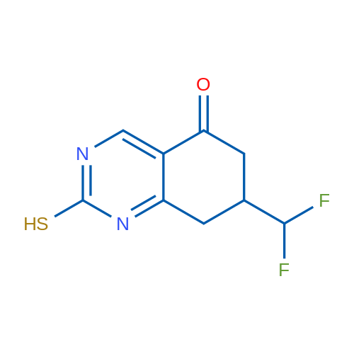 7-(Difluoromethyl)-2-mercapto-7,8-dihydroquinazolin-5(6H)-one 1g
