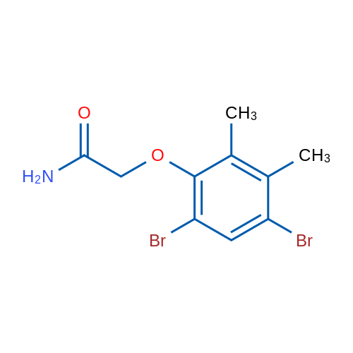 2-(4,6-Dibromo-2,3-dimethylphenoxy)acetamide 1g