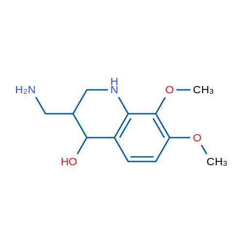 3-(Aminomethyl)-7,8-dimethoxy-1,2,3,4-tetrahydroquinolin-4-ol 1g