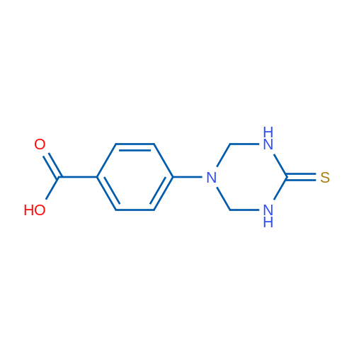 4-(4-Thioxo-1,3,5-triazinan-1-yl)benzoic acid 1g