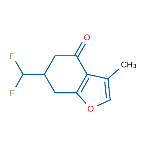 6-(Difluoromethyl)-3-methyl-6,7-dihydrobenzofuran-4(5H)-one 1g