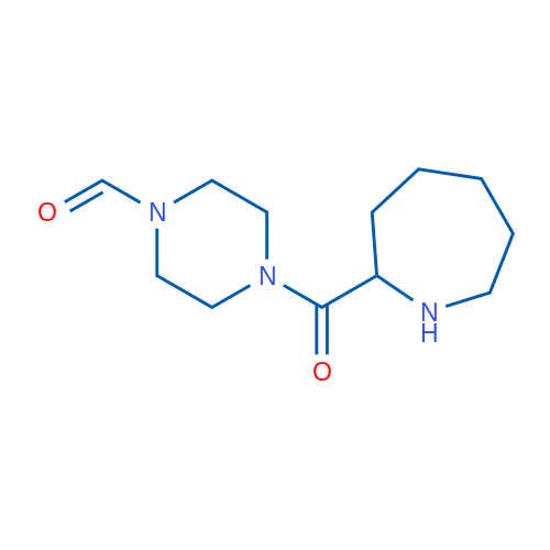 4-(Azepane-2-carbonyl)piperazine-1-carbaldehyde 1g