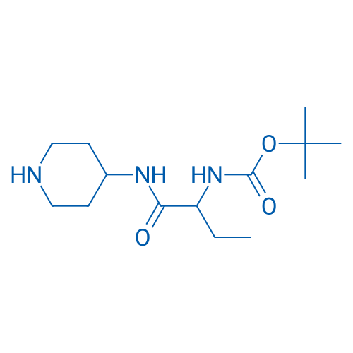 tert-Butyl (1-oxo-1-(piperidin-4-ylamino)butan-2-yl)carbamate 1g