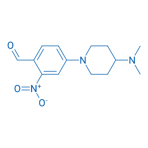 4-(4-(Dimethylamino)piperidin-1-yl)-2-nitrobenzaldehyde 1g