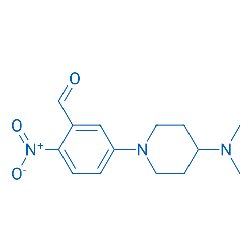 5-(4-(Dimethylamino)piperidin-1-yl)-2-nitrobenzaldehyde 1g