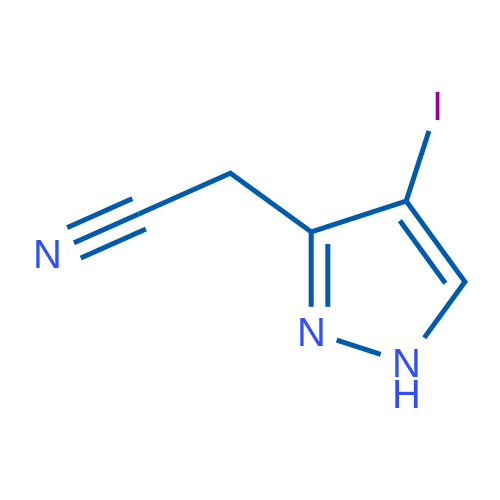 2-(4-Iodo-1H-pyrazol-3-yl)acetonitrile 1g