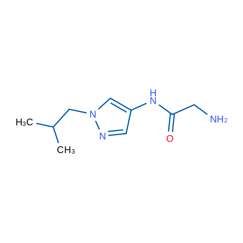 2-Amino-N-(1-isobutyl-1H-pyrazol-4-yl)acetamide 1g