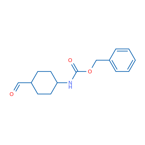 Benzyl 4-formylcyclohexylcarbamate 1g