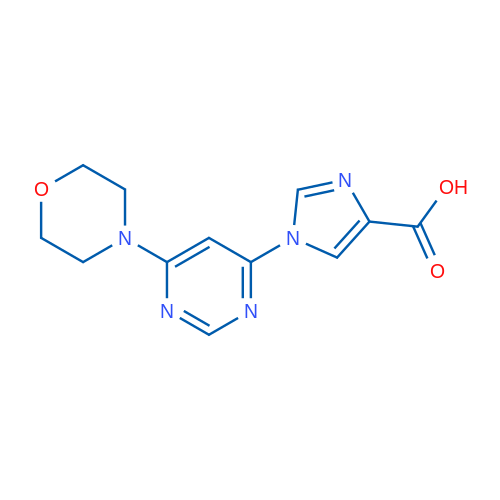 1-(6-Morpholinopyrimidin-4-yl)-1H-imidazole-4-carboxylic acid 1g
