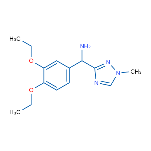 (3,4-Diethoxyphenyl)(1-methyl-1H-1,2,4-triazol-3-yl)methanamine 1g
