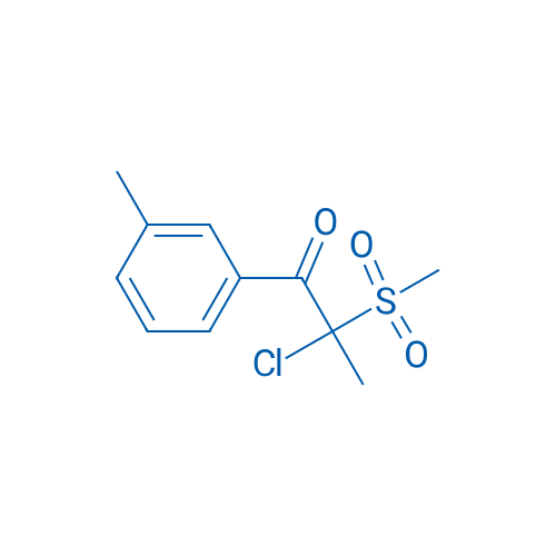 2-Chloro-2-(methylsulfonyl)-1-(m-tolyl)propan-1-one 1g