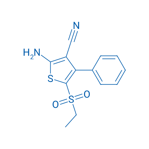 2-Amino-5-(ethylsulfonyl)-4-phenylthiophene-3-carbonitrile 1g