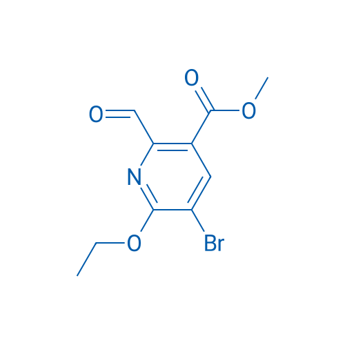 Methyl 5-bromo-6-ethoxy-2-formylnicotinate 1g