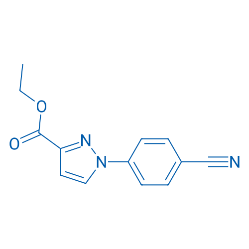 Ethyl 1-(4-cyanophenyl)-1H-pyrazole-3-carboxylate 1g