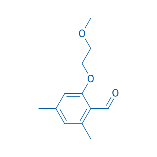 2-(2-Methoxyethoxy)-4,6-dimethylbenzaldehyde 1g